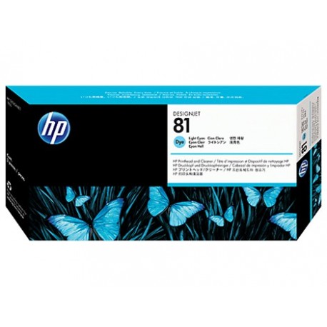 هد پلاتر آبی روشن اچ پی مدل HP 81 Light Cyan DesignJet Dye Printhead C4954A هد پلاتر آبی روشن اچ پی مدل HP 81 Light Cyan DesignJet Dye Printhead C4954A