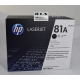 کارتریج لیزری اورجینال مشکی اچ پی HP 81A