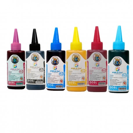جوهر سابلیمیشن اپسون 100ml شش رنگ جوهر سابلیمیشن اپسون 100ml شش رنگ