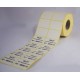 برچسب کاغذی دو ردیفه پرینتر لیبل زن Paper Label 34x51