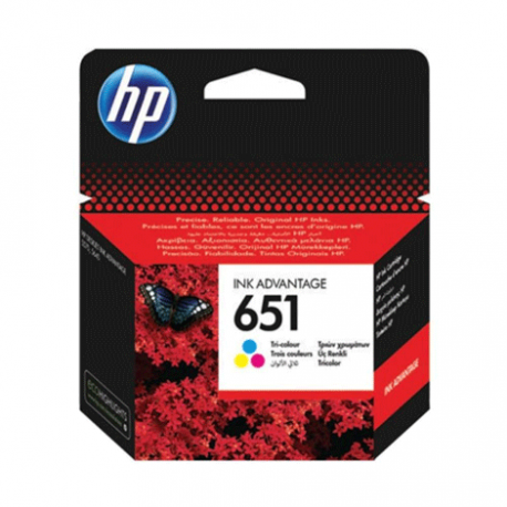 کارتریج جوهری رنگی اچ پی HP 651Tri Color C2P11AE کارتریج جوهری رنگی اچ پی HP 651Tri Color C2P11AE