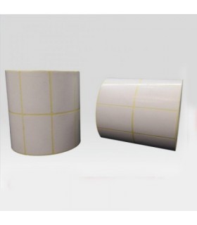 برچسب کاغذی دو ردیفه پرینتر لیبل زن Paper Label 20x40