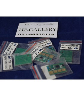 چیپست کارتریج تونر لیزری مشکی لکسمارک مدل Lexmark E260