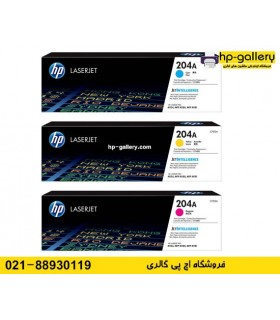 شارژ کارتریج رنگی HP 204A