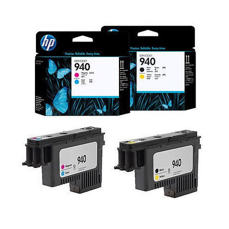 هد زرد مشکی اچ پی مدل HP 940 Black Yellow C4900A هد زرد مشکی اچ پی مدل HP 940 Black Yellow C4900A