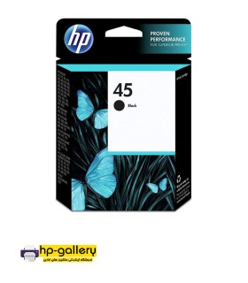 کارتریج جوهر افشان مشکی HP 45 Black