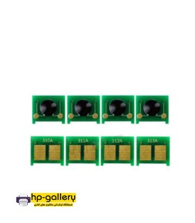 چیپست کارتریج لیزری رنگی اچ پی HP U8 / U10 / U11 سری چهار رنگ