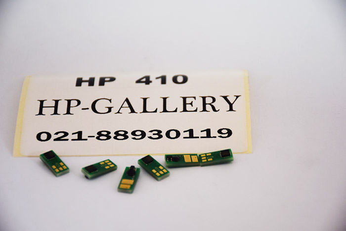 چیپست کارتریج لیزری رنگی اچ پی HP CF 410A سری چهار رنگ